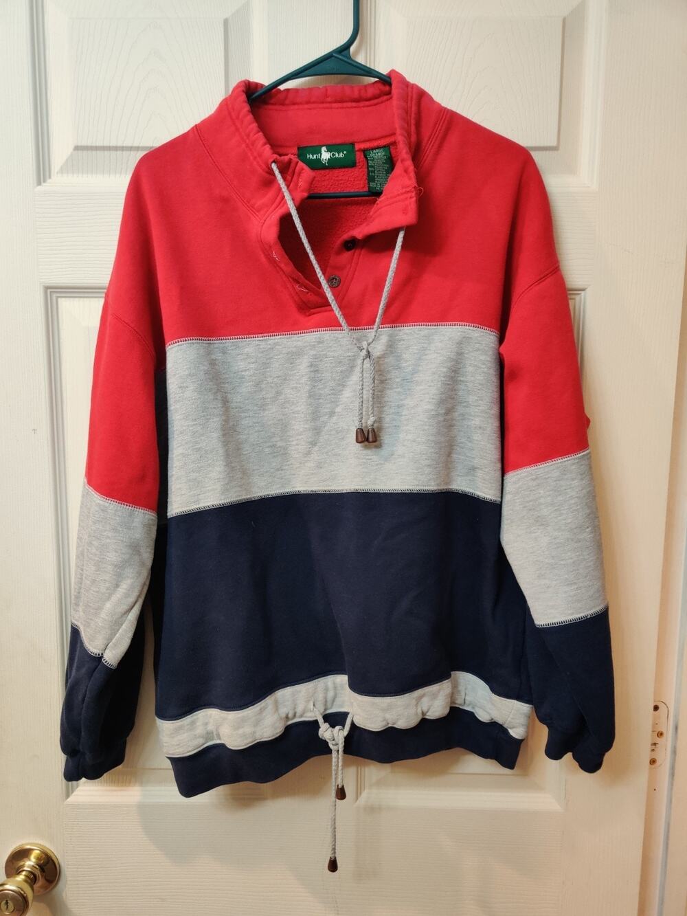 Hunt Club Men's Large Pullover Jacket